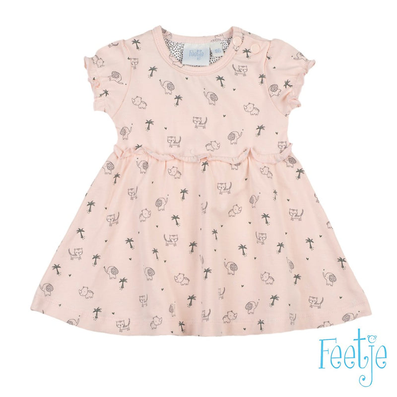 Baby, Roze, 68, Feetje,  Jurk, €15-€20