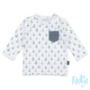 Baby, Wit, 86, Feetje,  Longsleeve, €10-€15