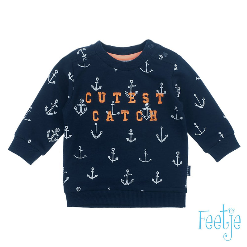 Baby, Marine, 86, Feetje,  Sweater, €15-€20
