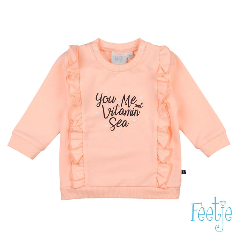 Baby, Roze, 86, Feetje,  Sweater, €15-€20