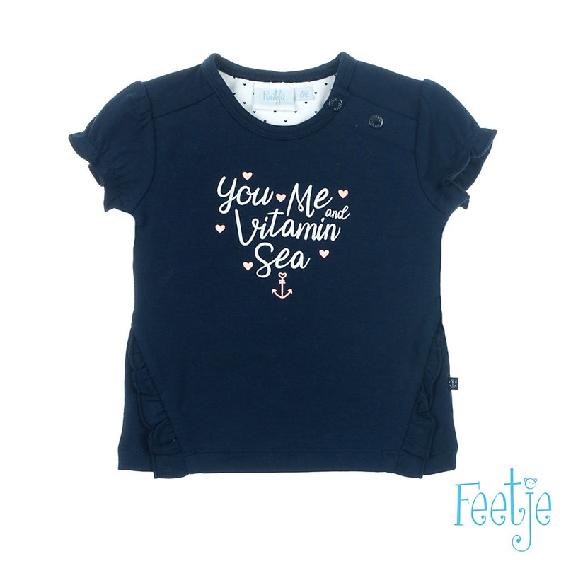 Baby, Marine, 86, Feetje,  T-shirt, €10-€15