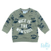 Baby, Groen, 68, Feetje,  Sweater, €15-€20