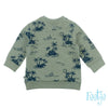 Baby, Groen, 68, Feetje,  Sweater, €15-€20