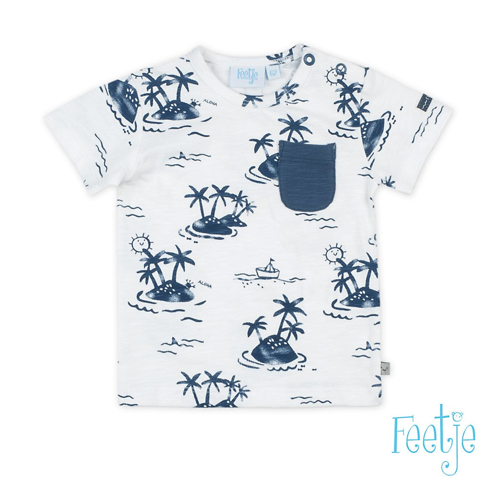 T-shirt AOP - Smile & Wave