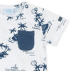 Baby, Wit, 68, Feetje,  T-shirt, €10-€15