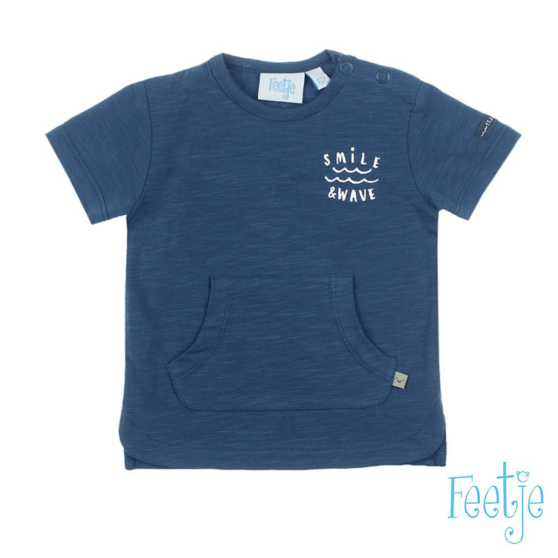 Baby, Marine, 68, Feetje,  T-shirt, €10-€15