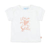 Baby, Wit, 68, Feetje,  T-shirt, €10-€15