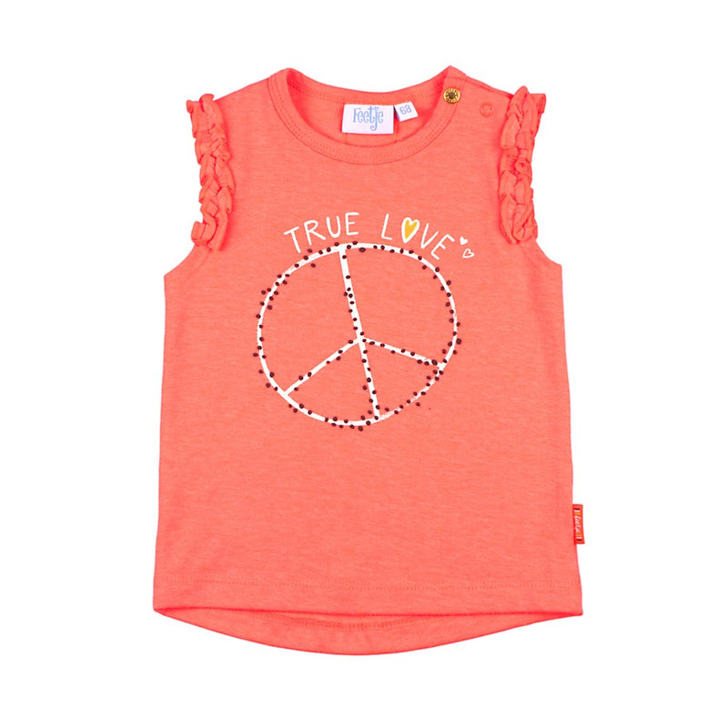 Baby, Koraal, 86, Feetje,  T-shirt, €10-€15