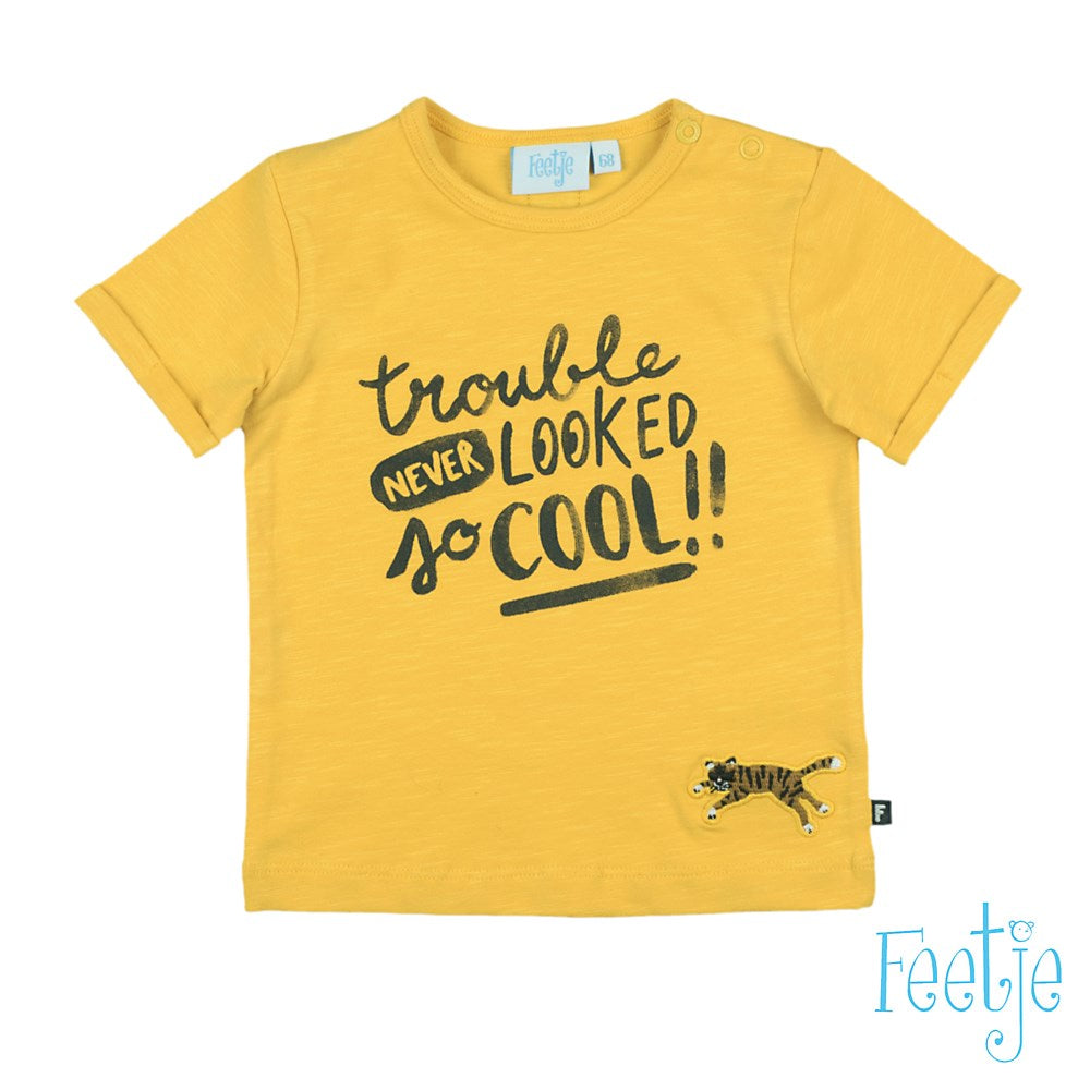 T-shirt Trouble Never Looked - Born To Be Wild