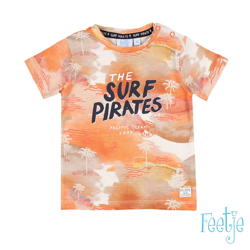 Baby, Oranje, 86, Feetje,  T-shirt, €15-€20