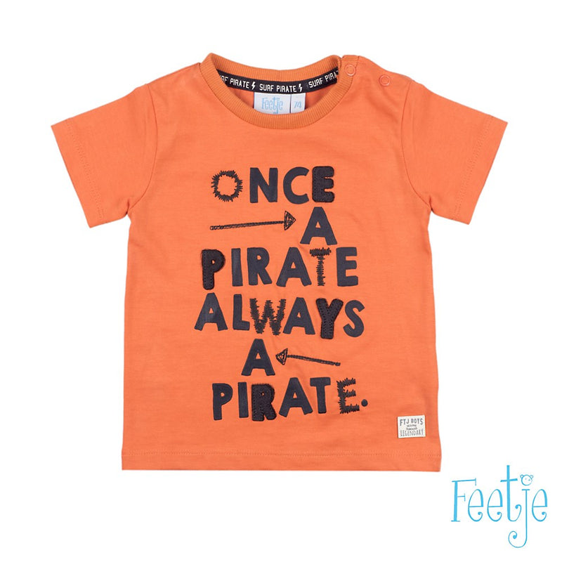 Baby, Oranje, 86, Feetje,  T-shirt, €10-€15