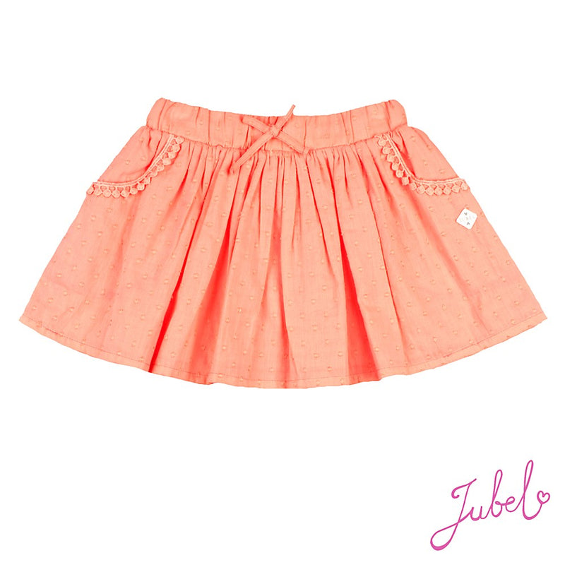 Meisje, Neon Koraal, 140, Jubel, €20-€30, Rok