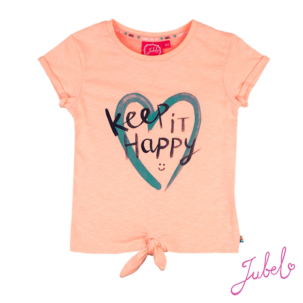 T-shirt Keep It Happy - Botanic Blush