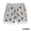 Jongen, Grijs melange, 128, Sturdy, €20-€30, Short