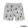 Jongen, Grijs melange, 128, Sturdy, €20-€30, Short