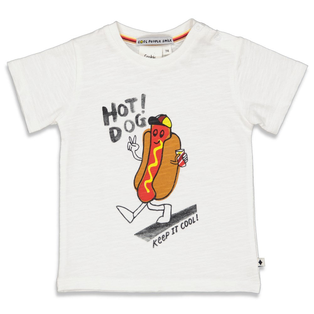 Feetje T-shirt Hot Dog - Cool Crew