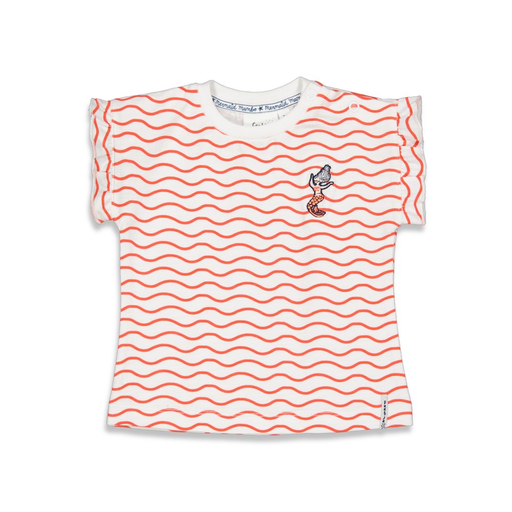 Feetje T-shirt stripe - Mermaid Mambo