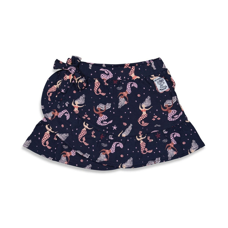 Meisjes Rok volante - Mermaid Mambo van Jubel in de kleur Marine in maat 140.