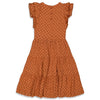 Meisjes Maxi jurk - Mermaid Mambo van Jubel in de kleur Bruin in maat 140.