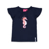 Meisjes T-shirt - Mermaid Mambo van Jubel in de kleur Marine in maat 140.