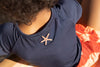 Meisjes T-shirt - Mermaid Mambo van Jubel in de kleur Marine in maat 140.