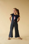 Meisjes T-shirt - Mermaid Mambo van Jubel in de kleur Marine in maat 140.