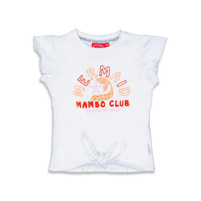 Meisjes Crop Top - Mermaid Mambo van Jubel in de kleur Wit in maat 140.