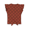 Meisjes Crop Top - Mermaid Mambo van Jubel in de kleur Bruin in maat 140.