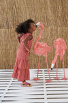 Meisjes Maxi jurk - Birds Of Paradise van Jubel in de kleur Roze in maat 140.