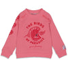 Meisjes Sweater - Birds Of Paradise van Jubel in de kleur Roze in maat 140.