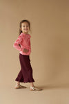 Meisjes Sweater - Birds Of Paradise van Jubel in de kleur Roze in maat 140.