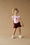 Meisjes T-shirt Aloha - Birds Oof Paradise van Jubel in de kleur l.Roze in maat 140.