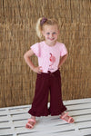 Meisjes T-shirt Aloha - Birds Oof Paradise van Jubel in de kleur l.Roze in maat 140.