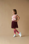 Meisjes T-shirt AOP - Birds Of Paradise van Jubel in de kleur Offwhite in maat 140.