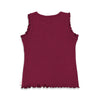 Meisjes Singlet - Birds Of Paradise van Jubel in de kleur Bordeaux in maat 140.
