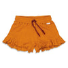 Meisjes Short - Birds Of Paradise van Jubel in de kleur Okergeel in maat 140.