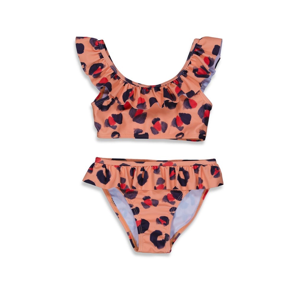 Meisjes Bikini - Papaya Punch van Jubel in de kleur Zalm Summer Special in maat 140.