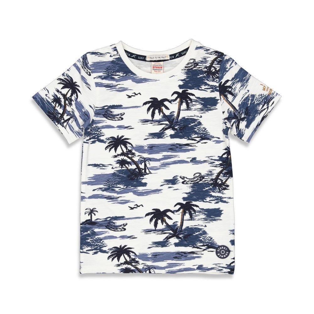 Sturdy T-shirt AOP - Indigo Island
