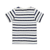 Jongens T-shirt streep - Indigo Island van Sturdy in de kleur Marine in maat 128.