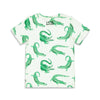 Jongens T-shirt AOP - Indigo Island van Sturdy in de kleur Marine in maat 128.