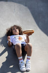 Jongens T-shirt Hot Dog - Cool Crew van Sturdy in de kleur Wit in maat 128.