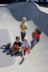 Jongens T-shirt AOP - Cool Crew van Sturdy in de kleur Geel in maat 128.