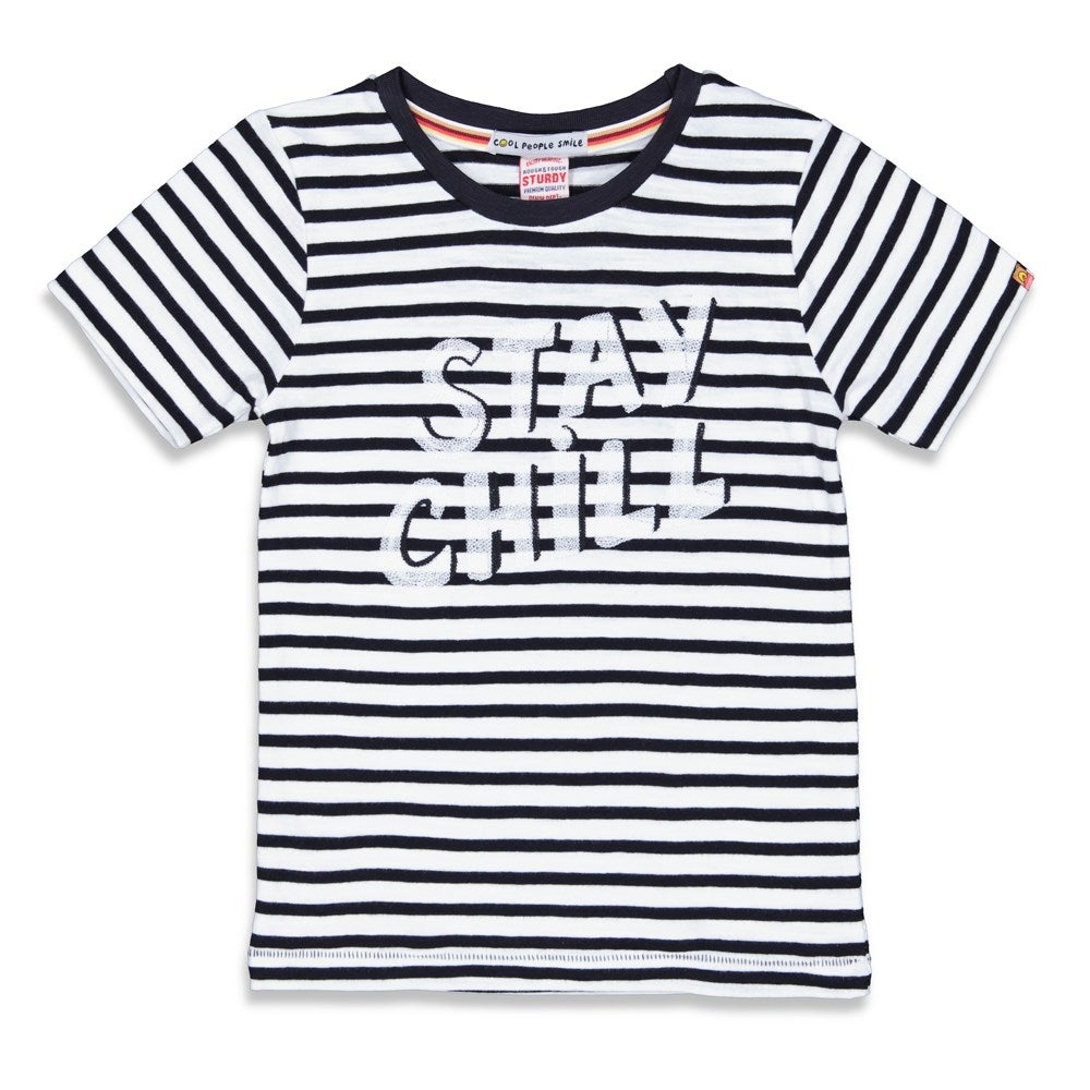 Sturdy T-shirt streep - Cool Crew