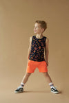 Jongens Singlet - Captain Ortega van Sturdy in de kleur Marine in maat 128.
