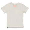 Jongens T-shirt The Legend - Captain Ortega van Sturdy in de kleur Offwhite in maat 128.