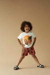 Jongens T-shirt The Legend - Captain Ortega van Sturdy in de kleur Offwhite in maat 128.