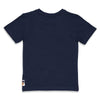 Jongens T-shirt Jellyfish - Captain Ortega van Sturdy in de kleur Marine in maat 128.