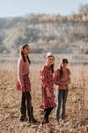 Meisjes Skirt van No Way Monday in de kleur Old pink in maat 164.