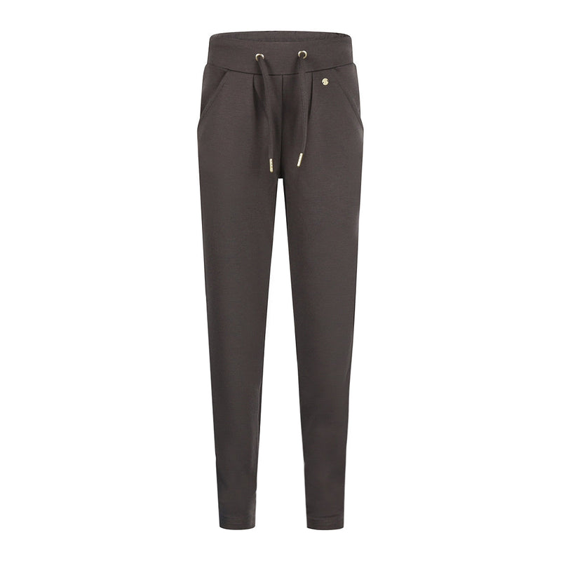 Meisjes Trousers van No Way Monday in de kleur Grey in maat 164.