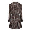 Meisjes Dress longsleeves van No Way Monday in de kleur Brown in maat 164.